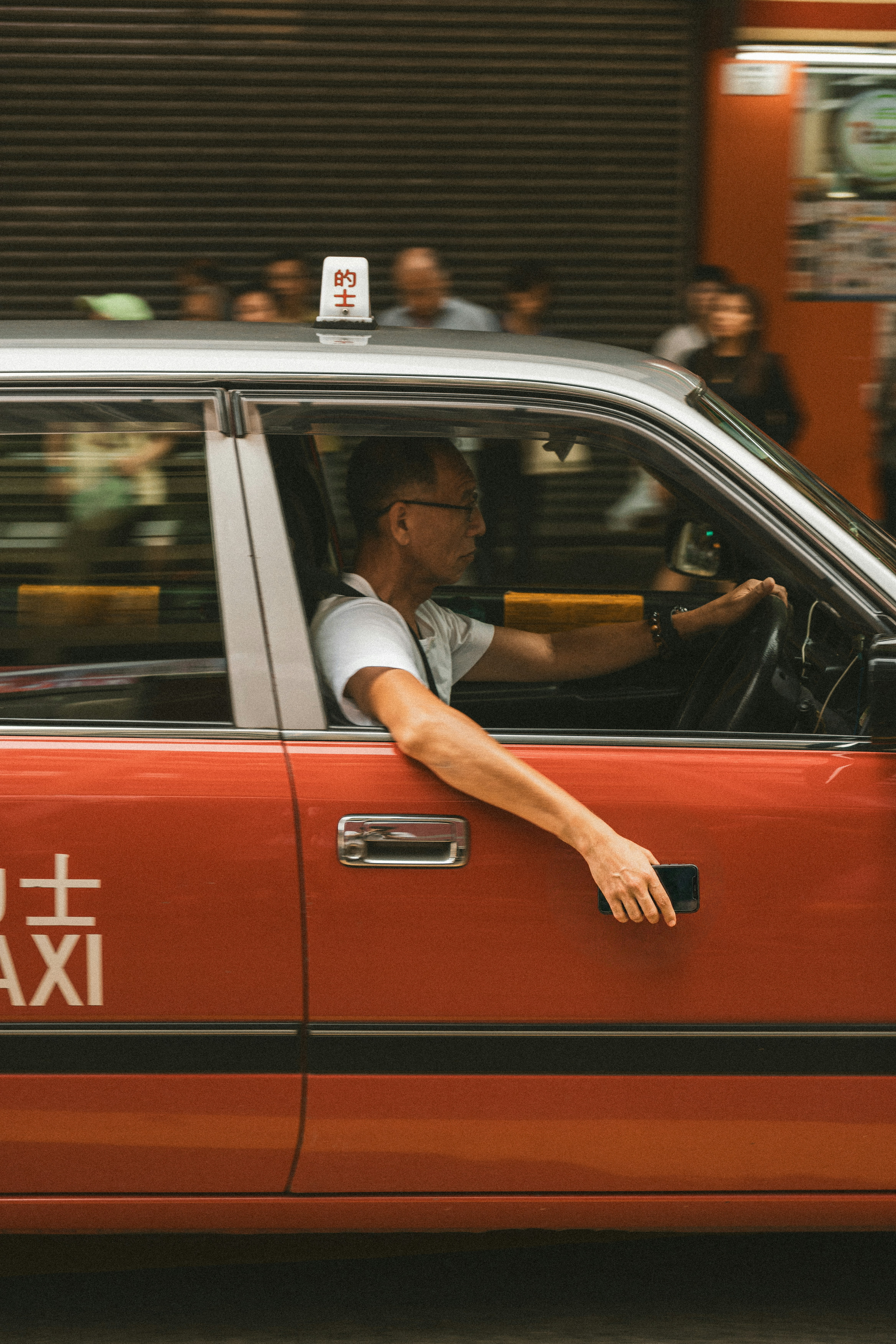 A taxi driver at work — custom software is no longer reserved for enterprise